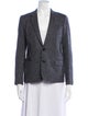 Saint Laurent Wool Printed Blazer
