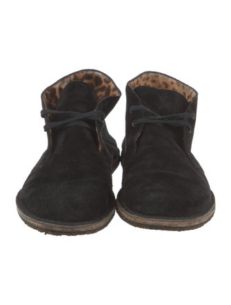 Saint Laurent Suede Oxfords