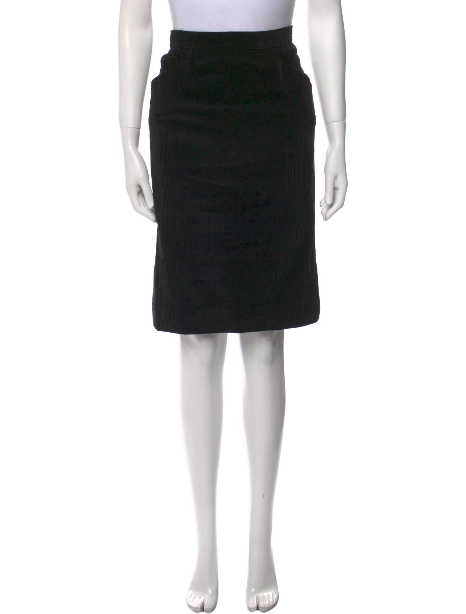 Yves Saint Laurent Rive Gauche Vintage Knee-Length Skirt