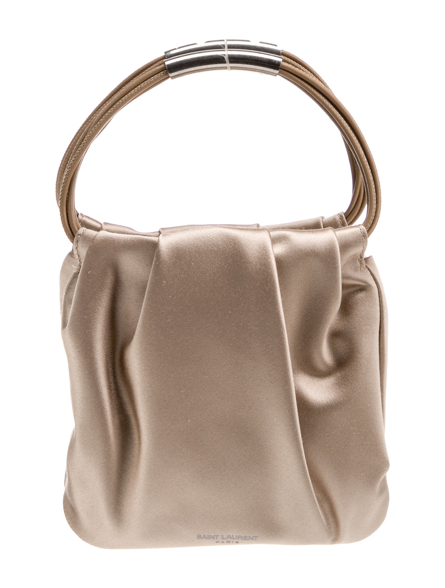 Saint Laurent Satin Pochon 2024