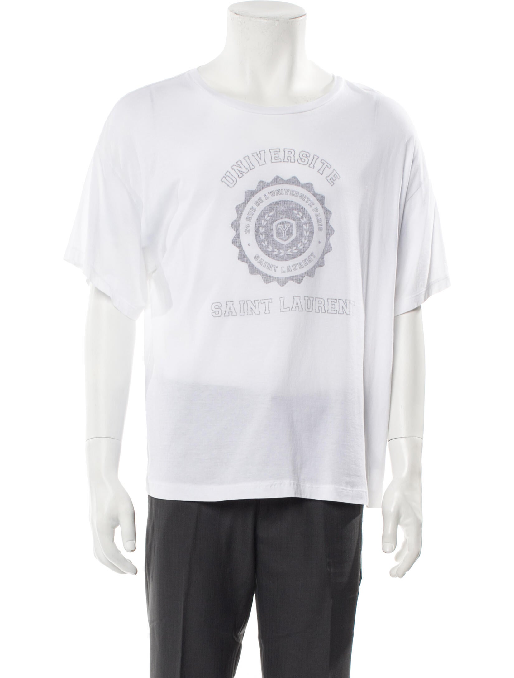 Saint Laurent 2017 Graphic Print T-Shirt