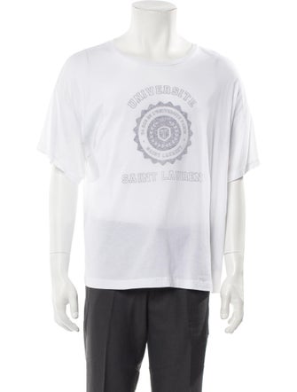 Saint Laurent 2017 Graphic Print T-Shirt