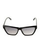 Saint Laurent Square Gradient Sunglasses