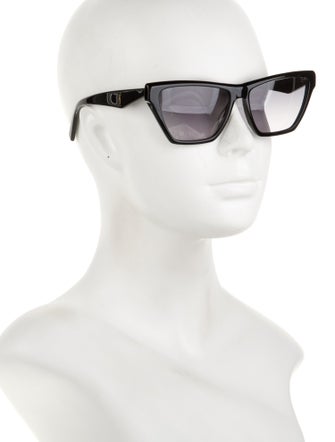 Saint Laurent Square Gradient Sunglasses