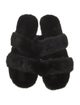 Saint Laurent Mink Slides