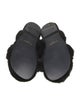 Saint Laurent Mink Slides