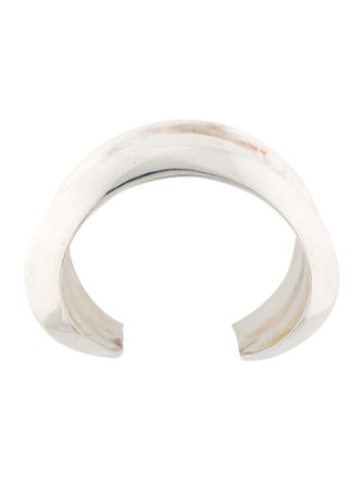 Saint Laurent Wavy Cuff Bracelet