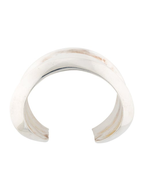 Saint Laurent Wavy Cuff Bracelet
