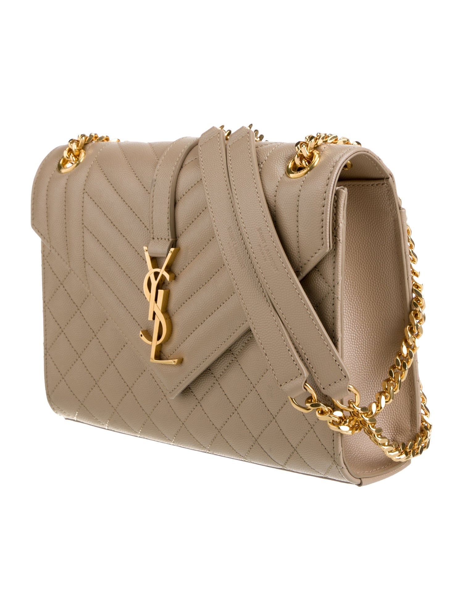 Saint Laurent Quilted Envelope Medium