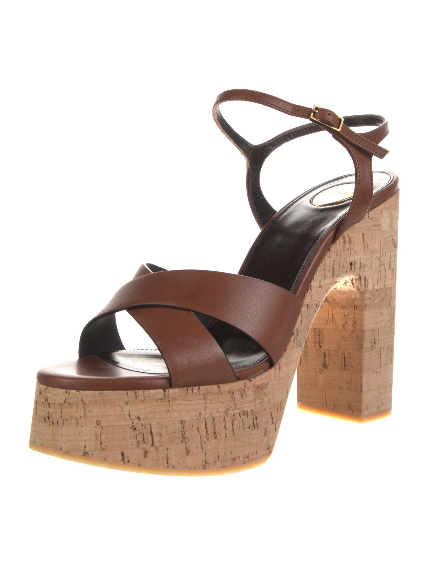 Saint Laurent Leather Sandals