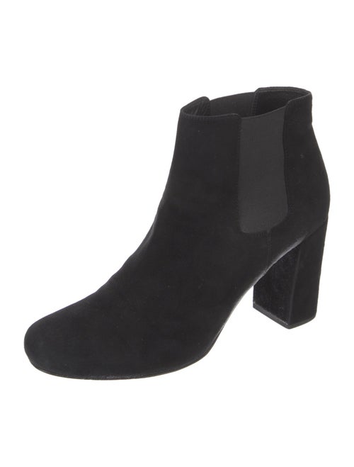 Saint Laurent Suede Chelsea Boots