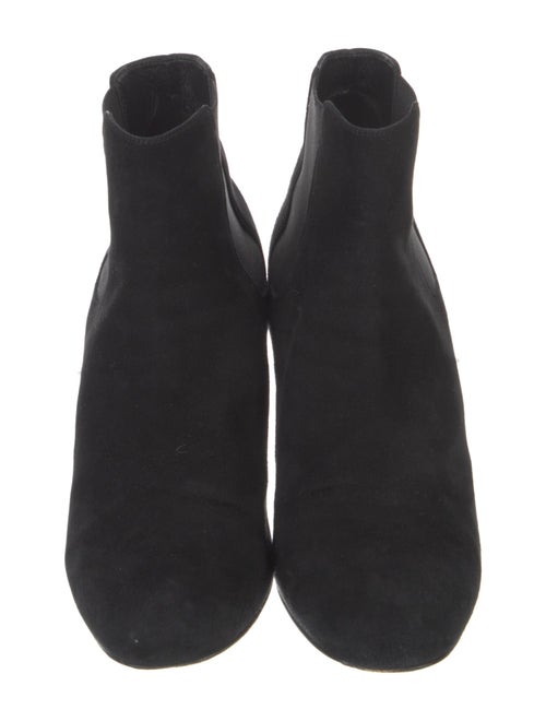 Saint Laurent Suede Chelsea Boots