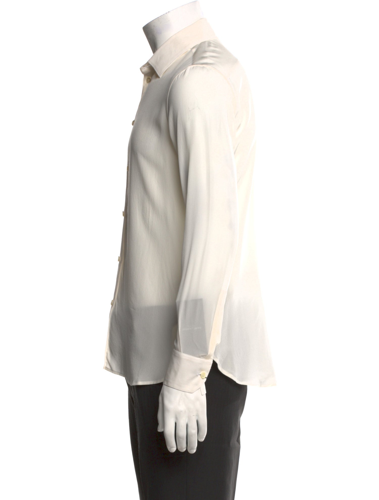 Saint Laurent 2018 Silk Button-Up Top w/ Tags