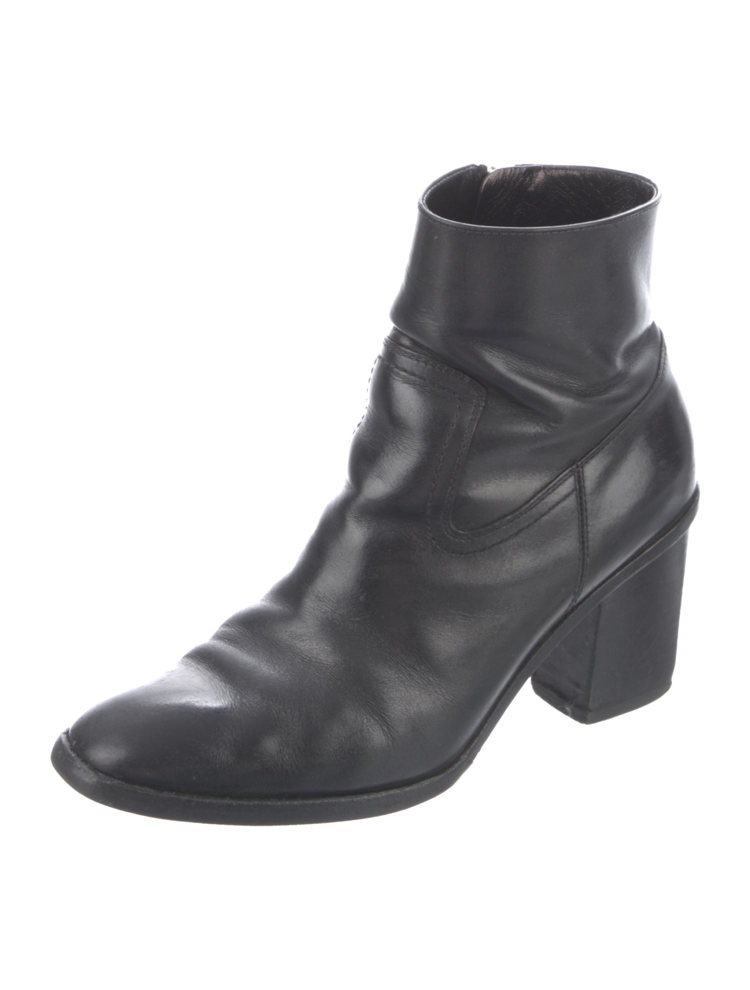 Saint Laurent Leather Boots