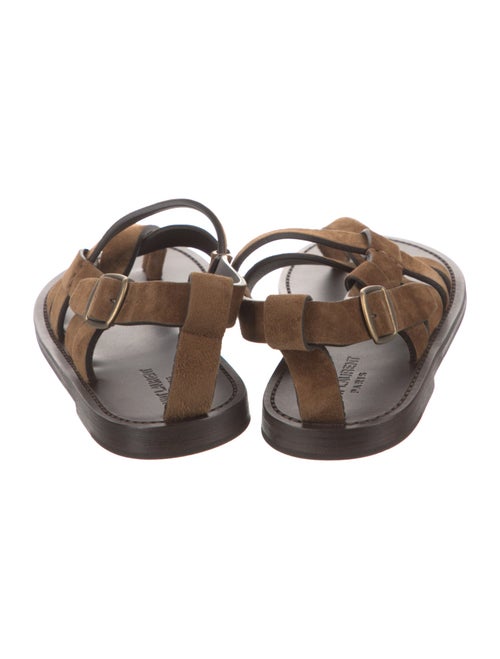 Saint Laurent Suede Slingback Sandals