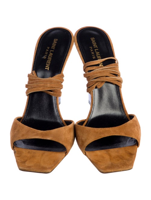 Saint Laurent Suede Sandals