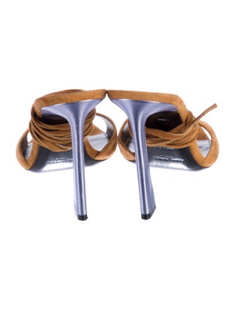 Saint Laurent Suede Sandals