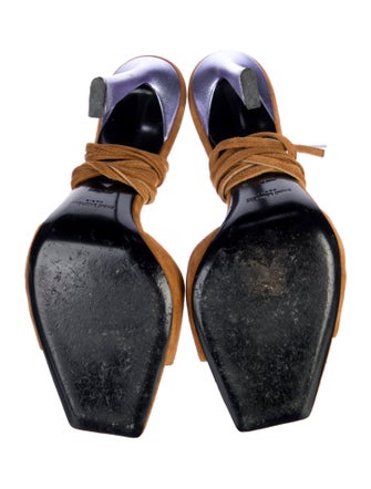 Saint Laurent Suede Sandals