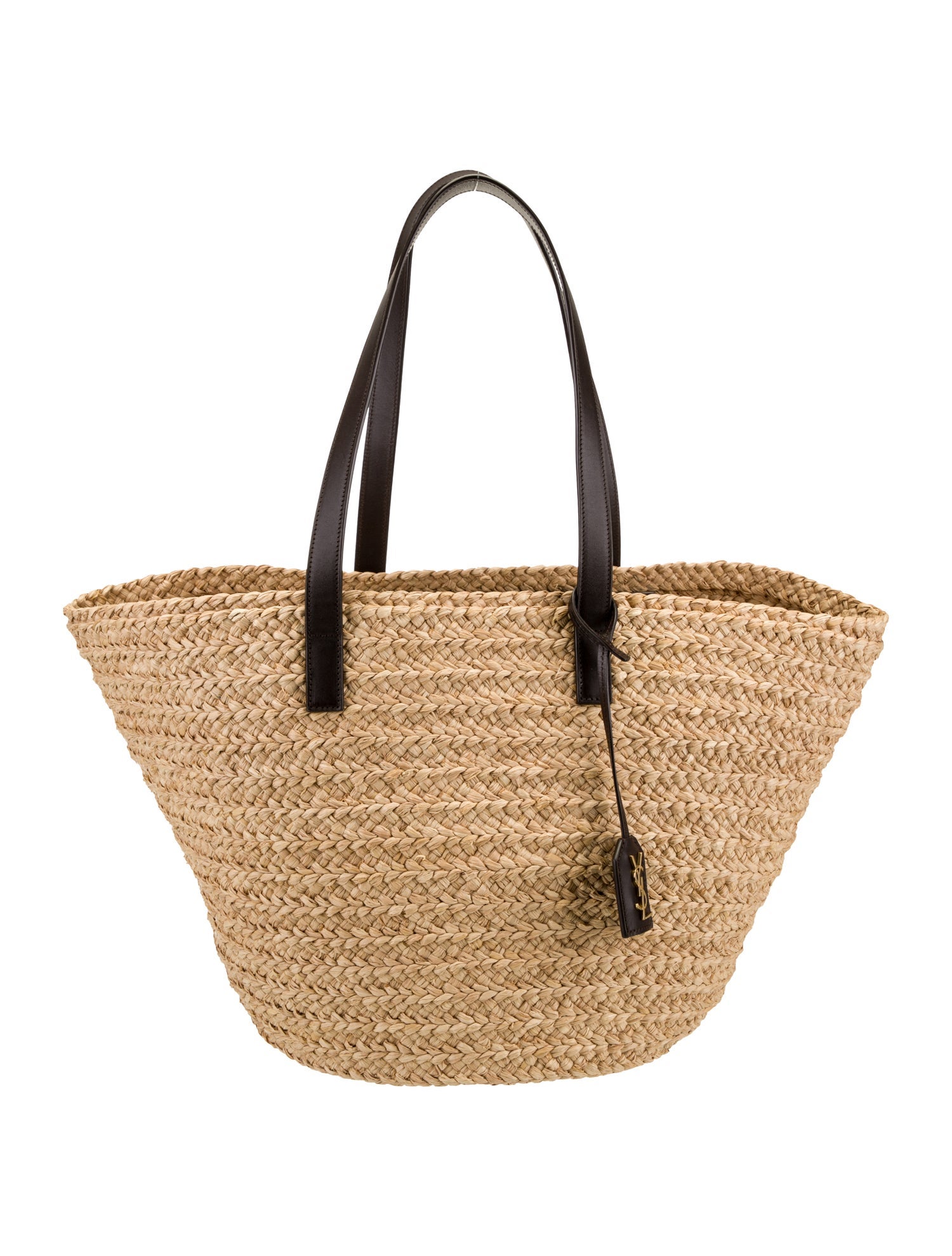 Bottega Veneta Raffia Arco Medium - Brown Totes, Handbags