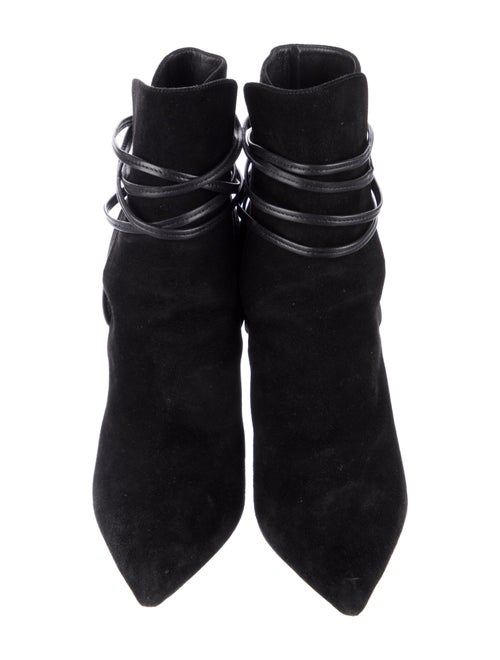 Saint Laurent Suede Sock Boots