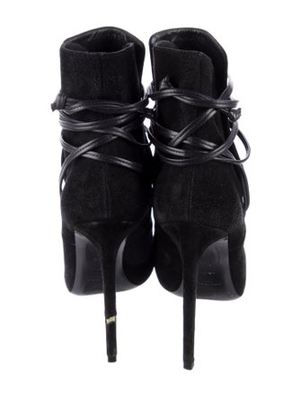 Saint Laurent Suede Sock Boots
