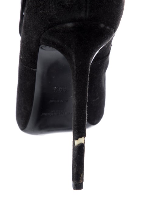 Saint Laurent Suede Sock Boots