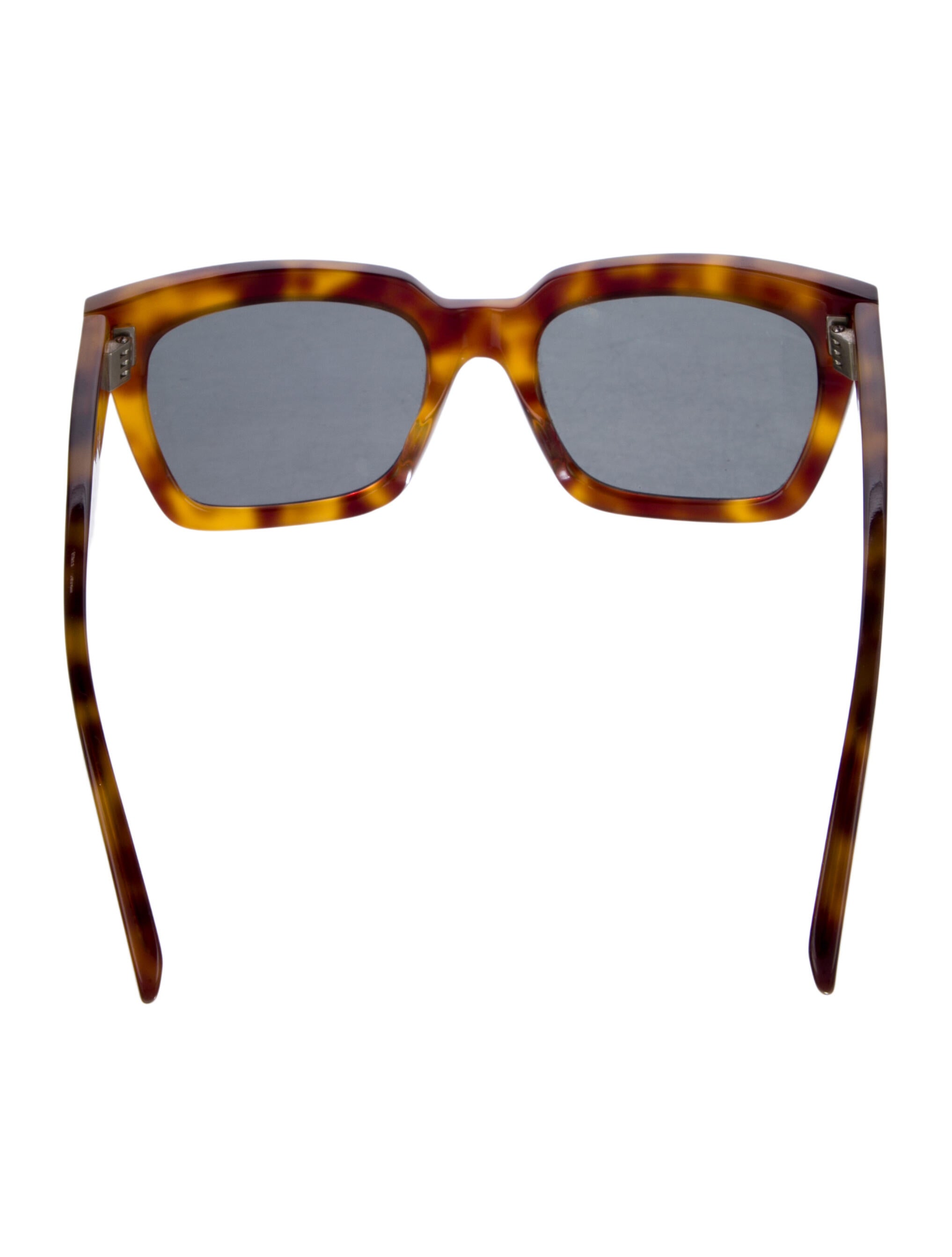 Saint Laurent Square Mirrored Sunglasses