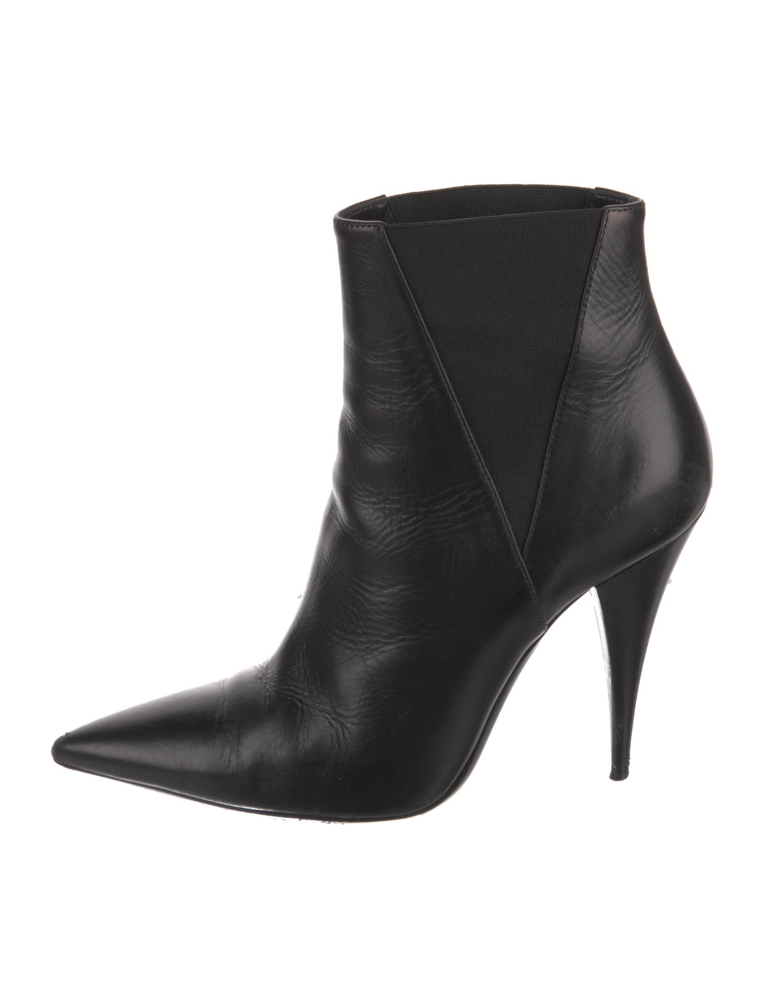 Saint Laurent Leather Chelsea Boots