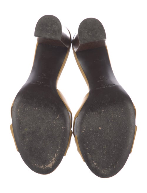 Saint Laurent Leather Slides