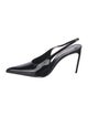 Saint Laurent Patent Leather Slingback Pumps