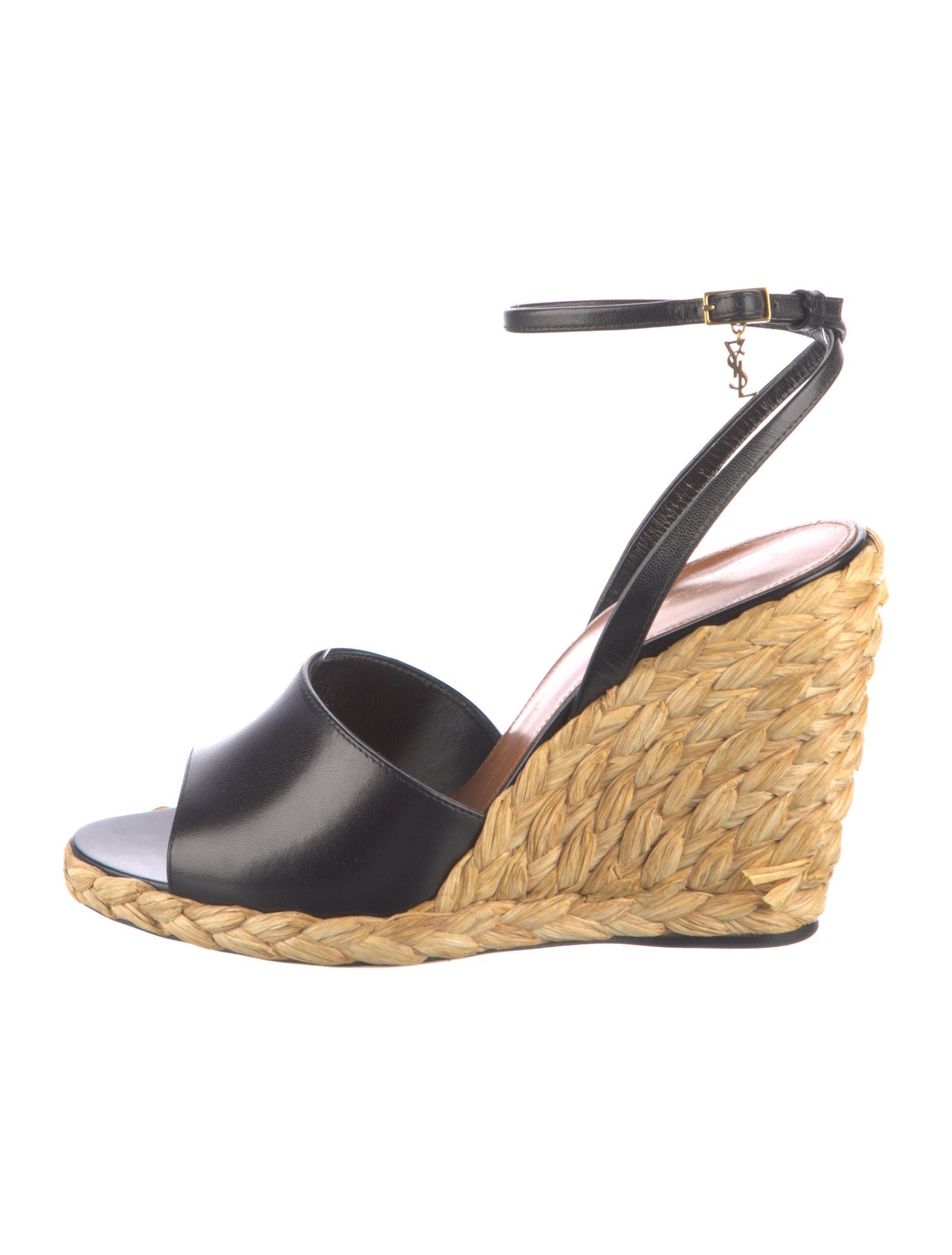 Saint Laurent Leather Espadrilles