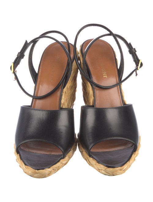Saint Laurent Leather Espadrilles