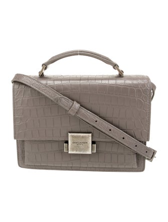 Saint Laurent Embossed Leather Bellechasse Small