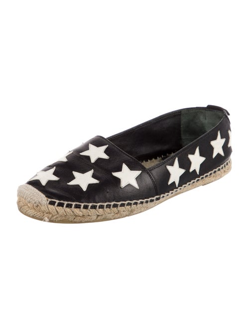 Saint Laurent Leather Printed Espadrilles
