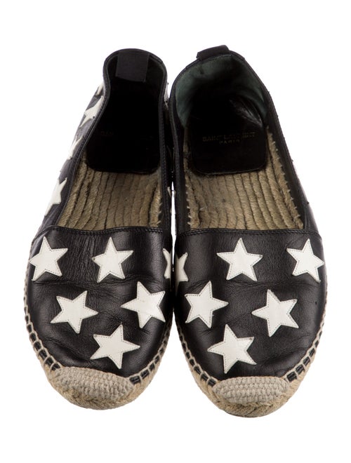 Saint Laurent Leather Printed Espadrilles