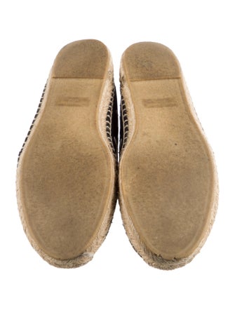 Saint Laurent Leather Printed Espadrilles