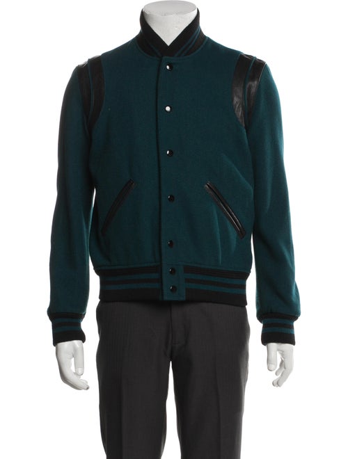 Saint Laurent 2018 Teddy Varsity Varsity Jacket