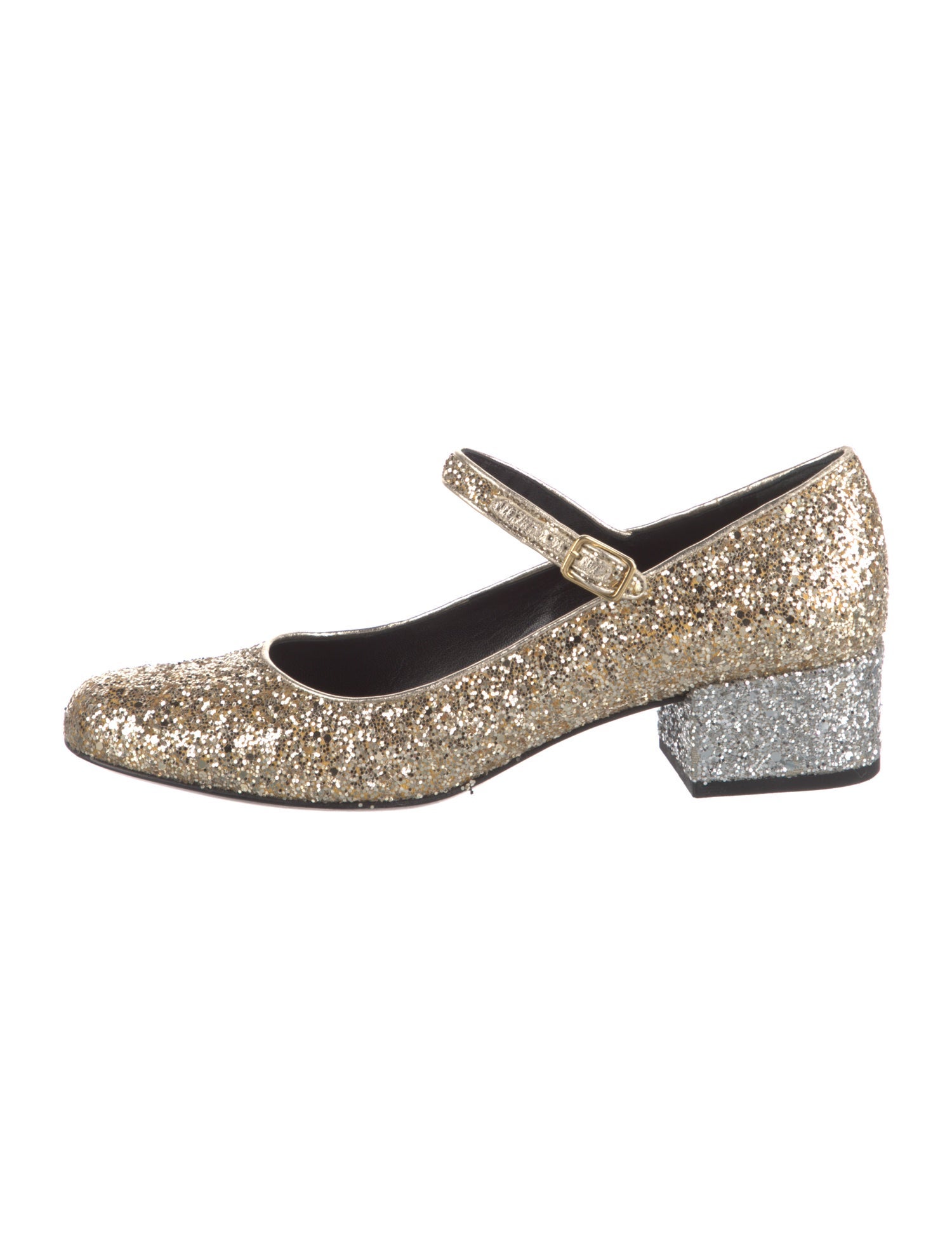 Saint Laurent Glitter Glitter Accents Pumps