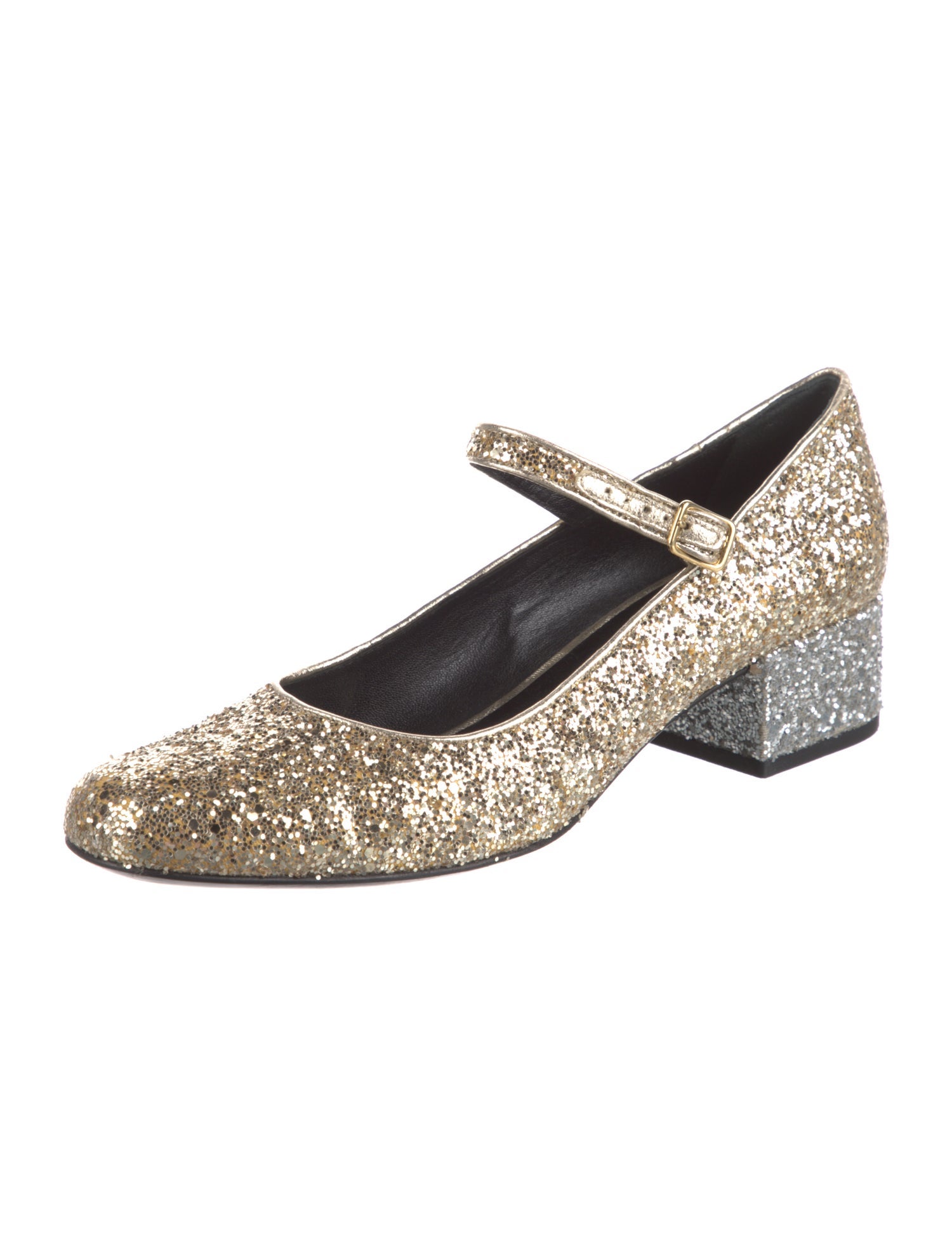 Saint Laurent Glitter Glitter Accents Pumps