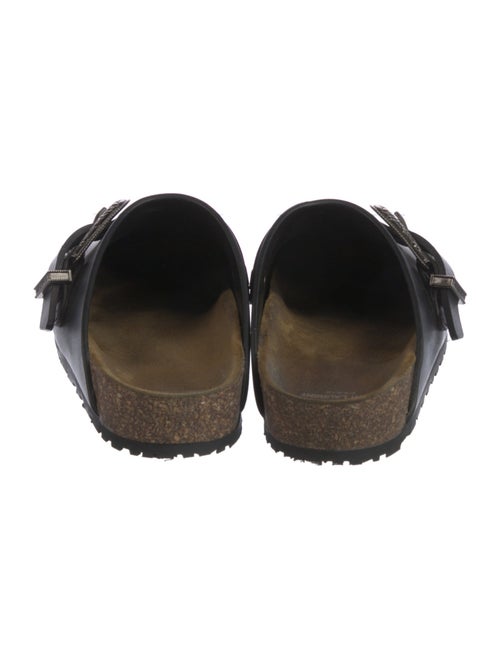 Saint Laurent Leather Mules