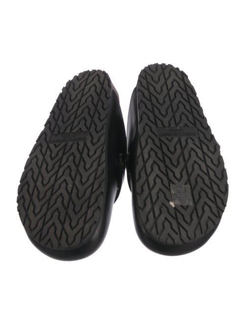 Saint Laurent Leather Mules