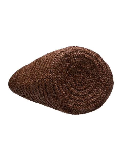 Saint Laurent Raffia Panier