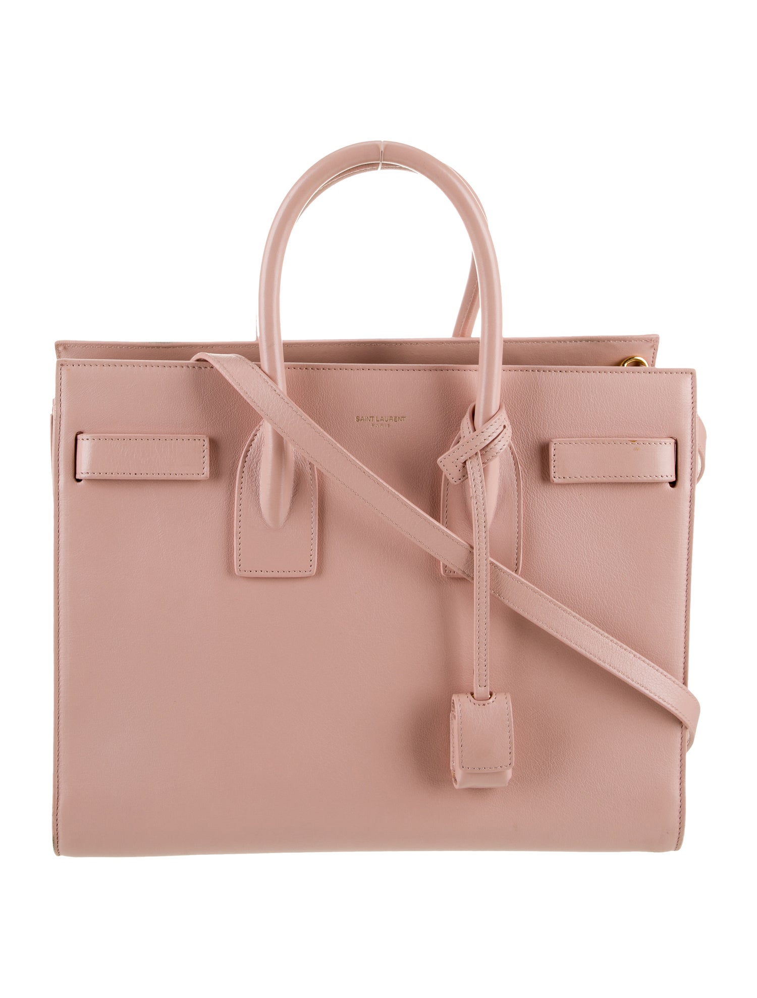 Saint Laurent Leather Sac De Jour Small