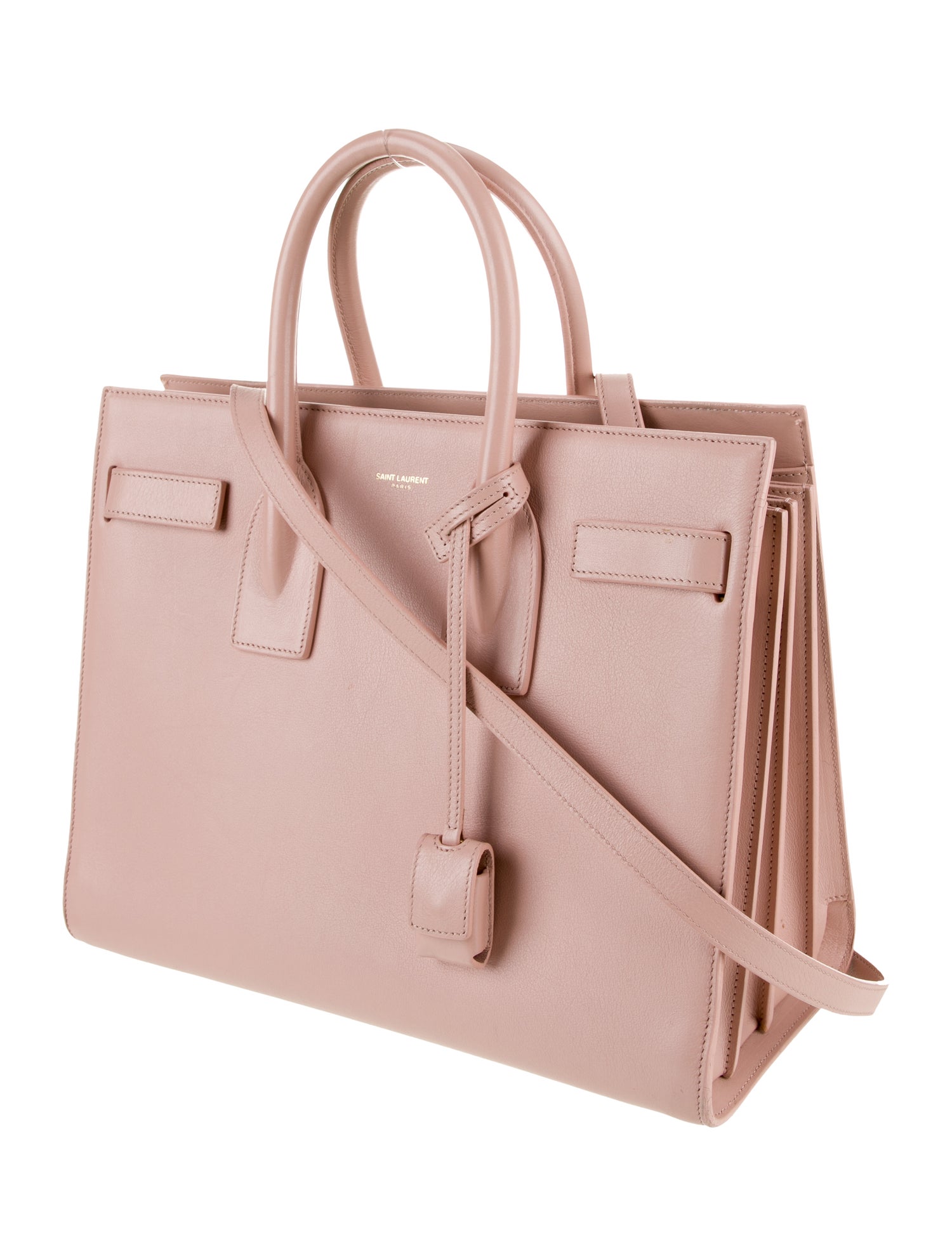 Saint Laurent Leather Sac De Jour Small