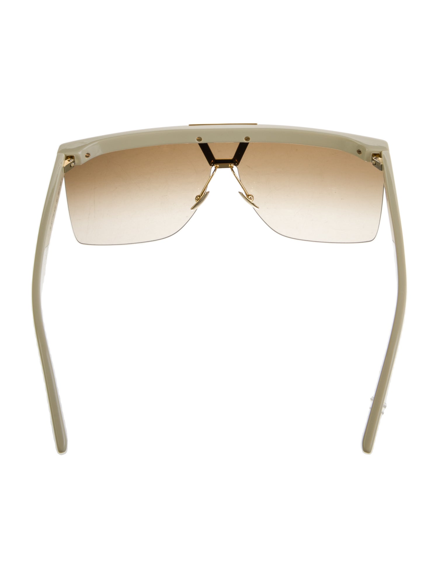 Saint Laurent Square Gradient Sunglasses