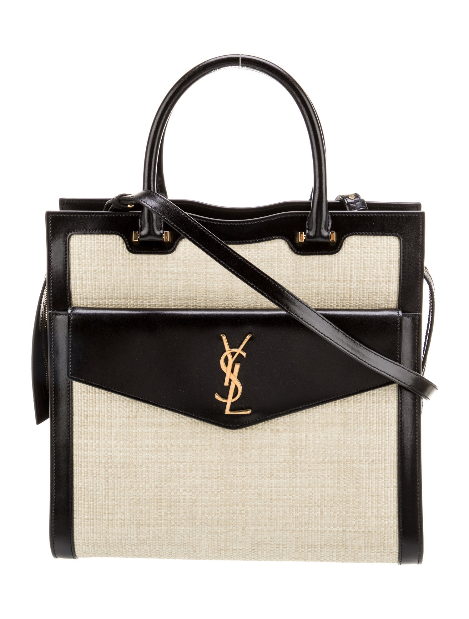 Saint Laurent Raffia Uptown