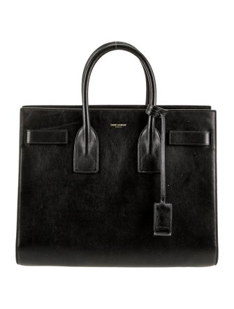 Saint Laurent Leather Sac De Jour Small