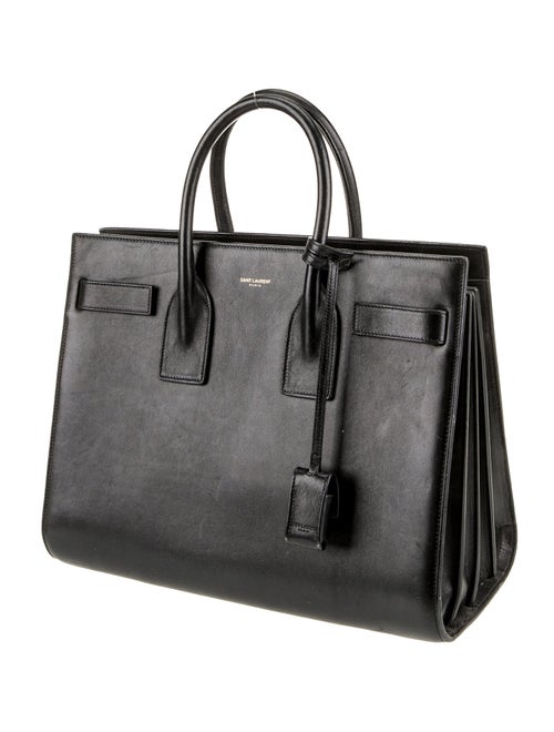 Saint Laurent Leather Sac De Jour Small