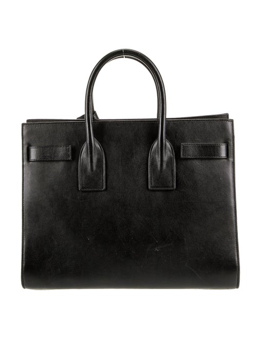 Saint Laurent Leather Sac De Jour Small