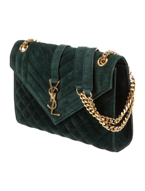 Saint Laurent Suede College